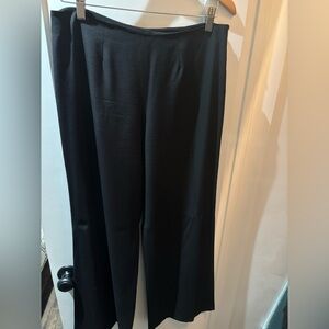 Jean Paul Gaultier Femme Black wide leg pants